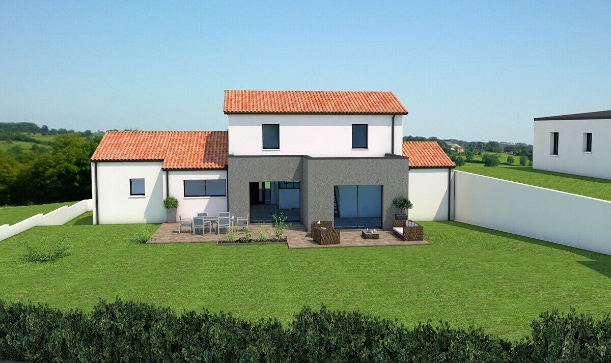 Maison individuelle avec 4 chambres