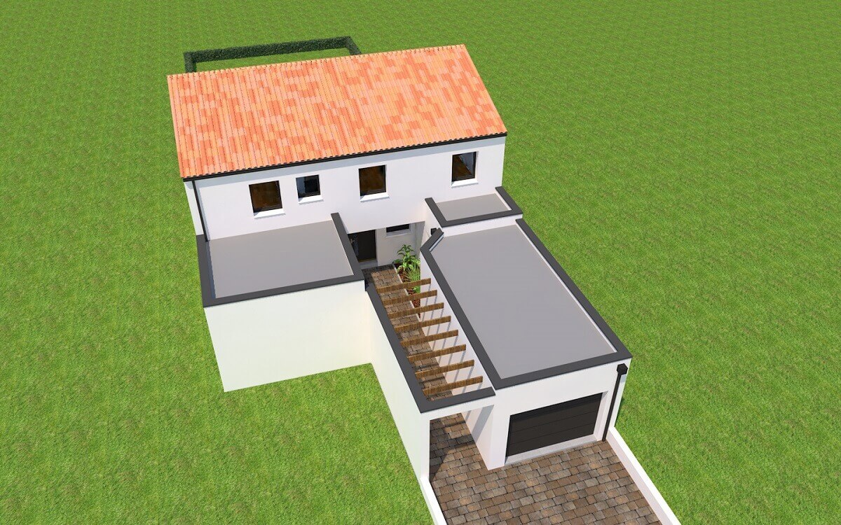 Maison individuelle 7 chambres